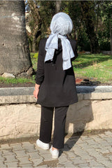 طقم رياضي Moda Rosa لون أسود
