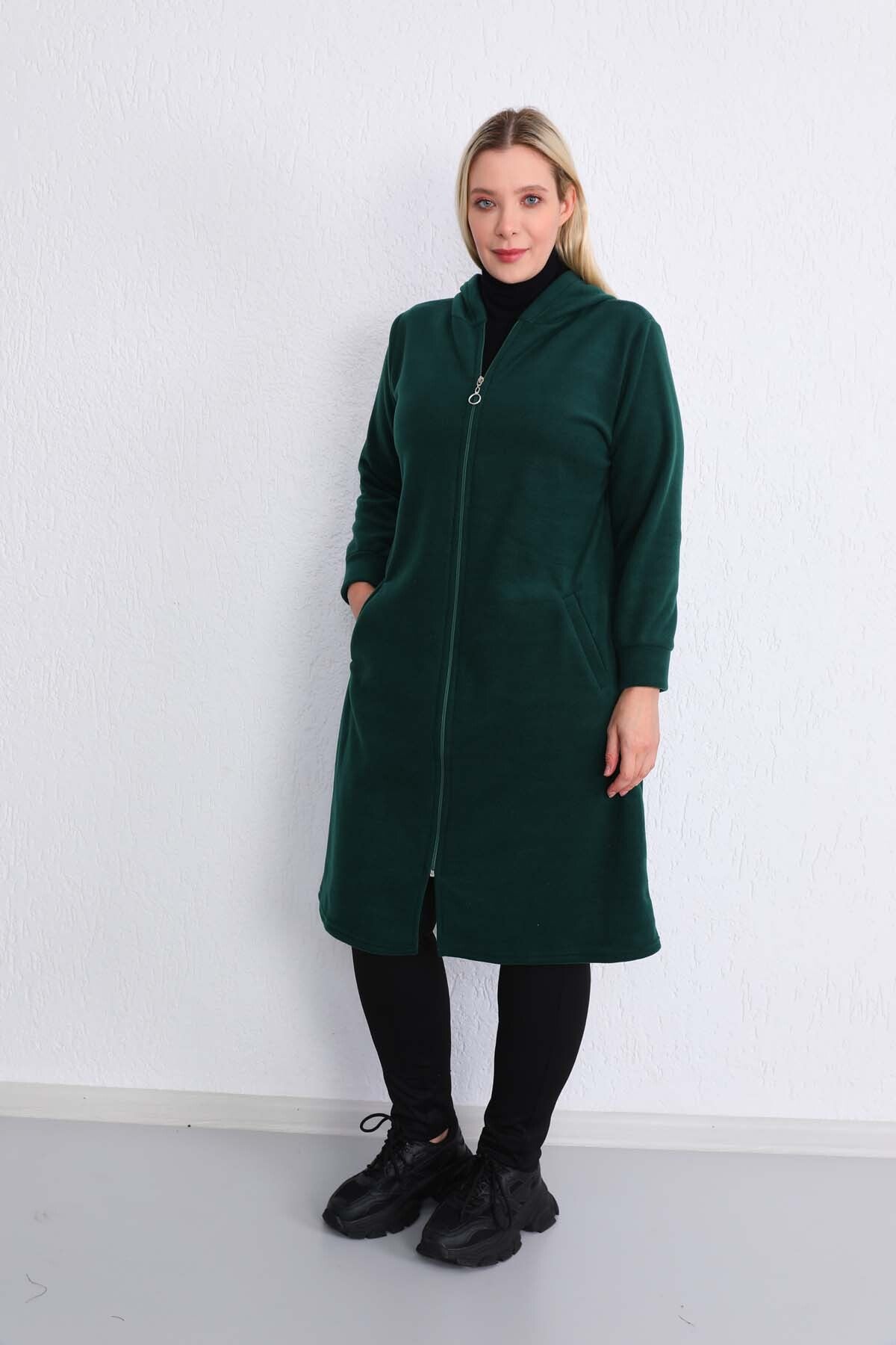 جاكيت خفيف Kardelen Butik Ümraniye لون أخضر