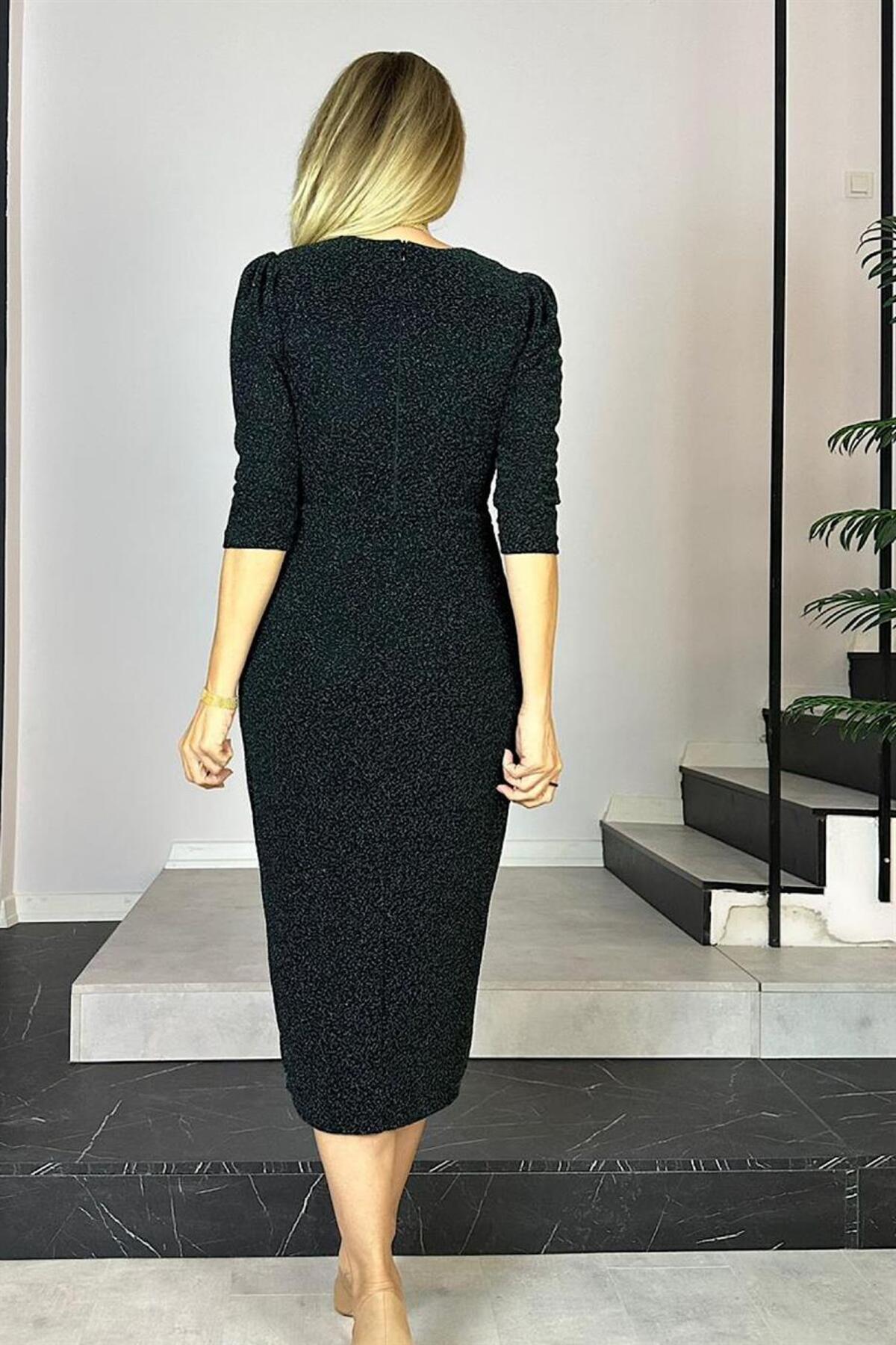 فستان سهرة gesmoda لون أسود
