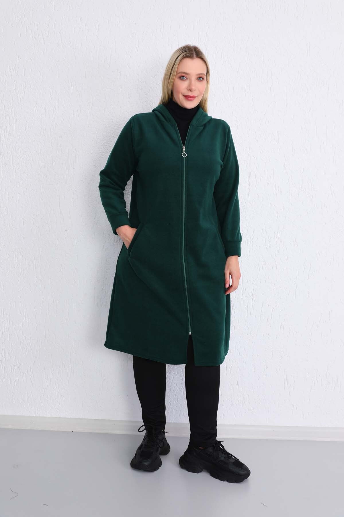 جاكيت خفيف Kardelen Butik Ümraniye لون أخضر