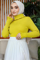 كنزة benguen لون أصفر