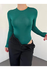 بلوزة Fav Style لون أخضر