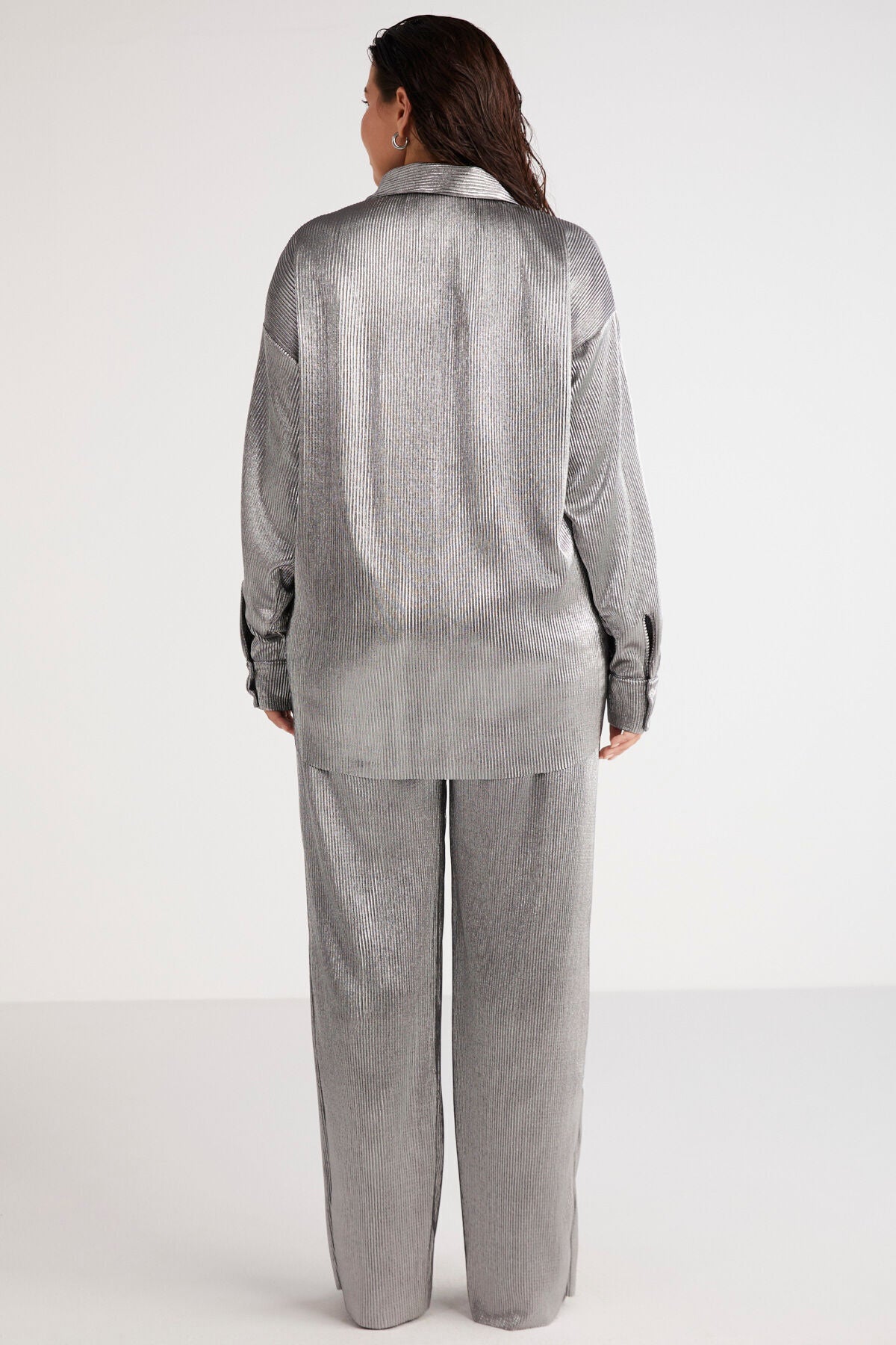 بنطال ETHIQUET لون رمادي