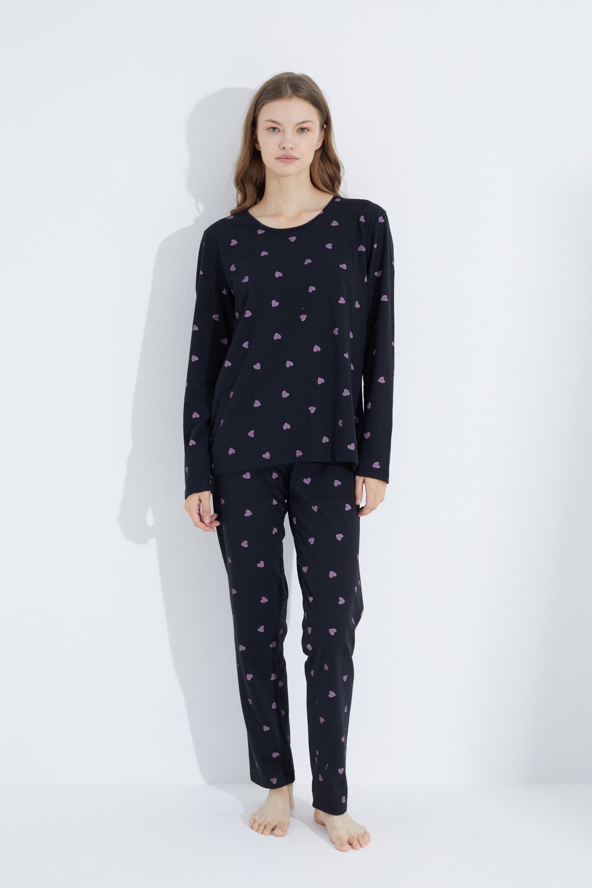 طقم بيجاما Siyah İnci لون أسود