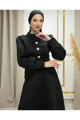 المعطف Esilapark لون أسود