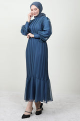 فستان سهرة giz astore لون أزرق