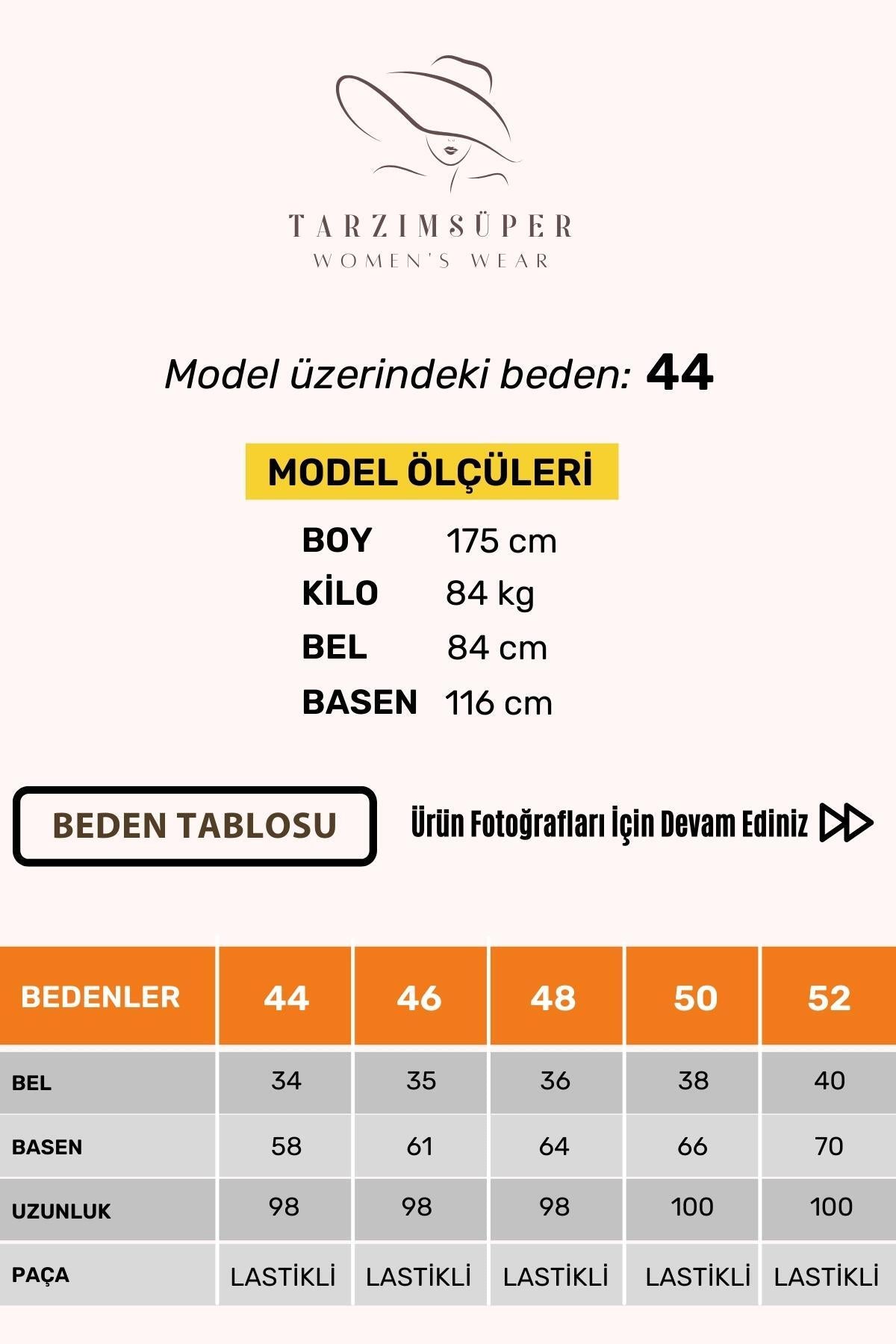 بنطال رياضي tarzımsüper لون برتقالي