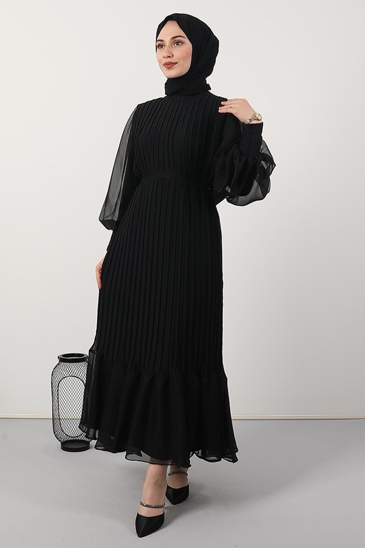 فستان سهرة giz astore لون أسود