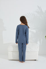 طقم بيجاما Siyah İnci لون أزرق