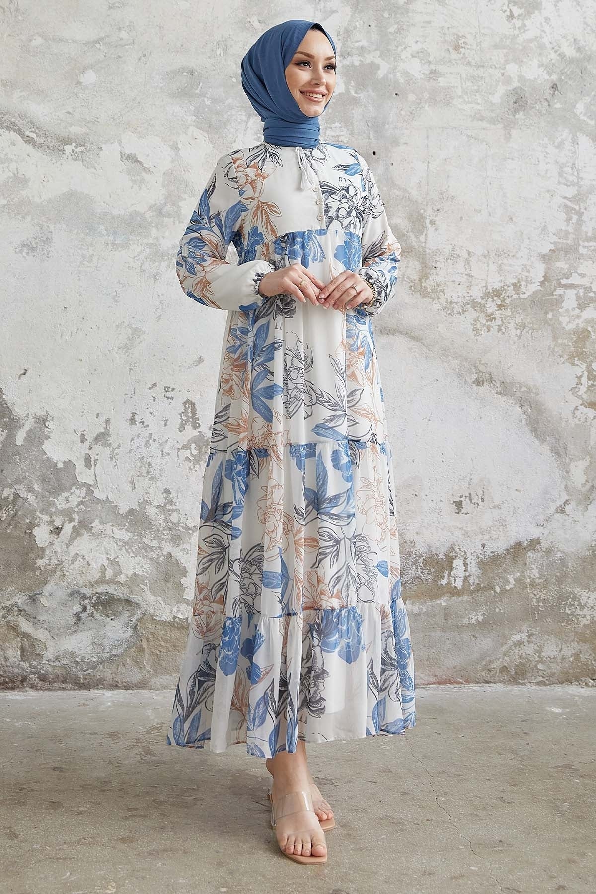 فستان InStyle لون أزرق