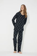 طقم بيجاما Siyah İnci لون أسود