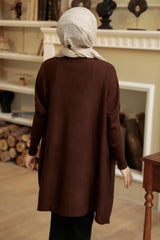 المعطف Neva Style لون بني