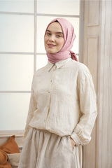 شال ARMANDA لون زهري
