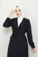 عباية BELLİNA لون أسود