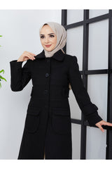معطف BELLİNA لون أسود