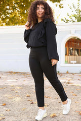 بنطال KaSheHa لون أسود