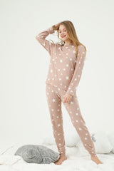 طقم بيجاما Siyah İnci لون بيج