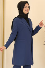 طقم Fashion Showcase لون أزرق غامق