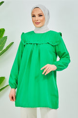 تونيك Bestenur لون أخضر