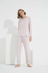 طقم بيجاما Siyah İnci لون زهري