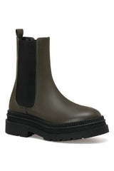 حذاء طويل Nine West لون كاكي