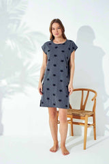 قميص النوم Siyah İnci لون رمادي