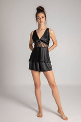 طقم بيجاما Siyah İnci لون أسود