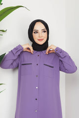 تونيك BELLİNA لون بنفسجي