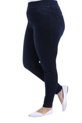 بنطال مقاس كبير AZEM لون أزرق غامق