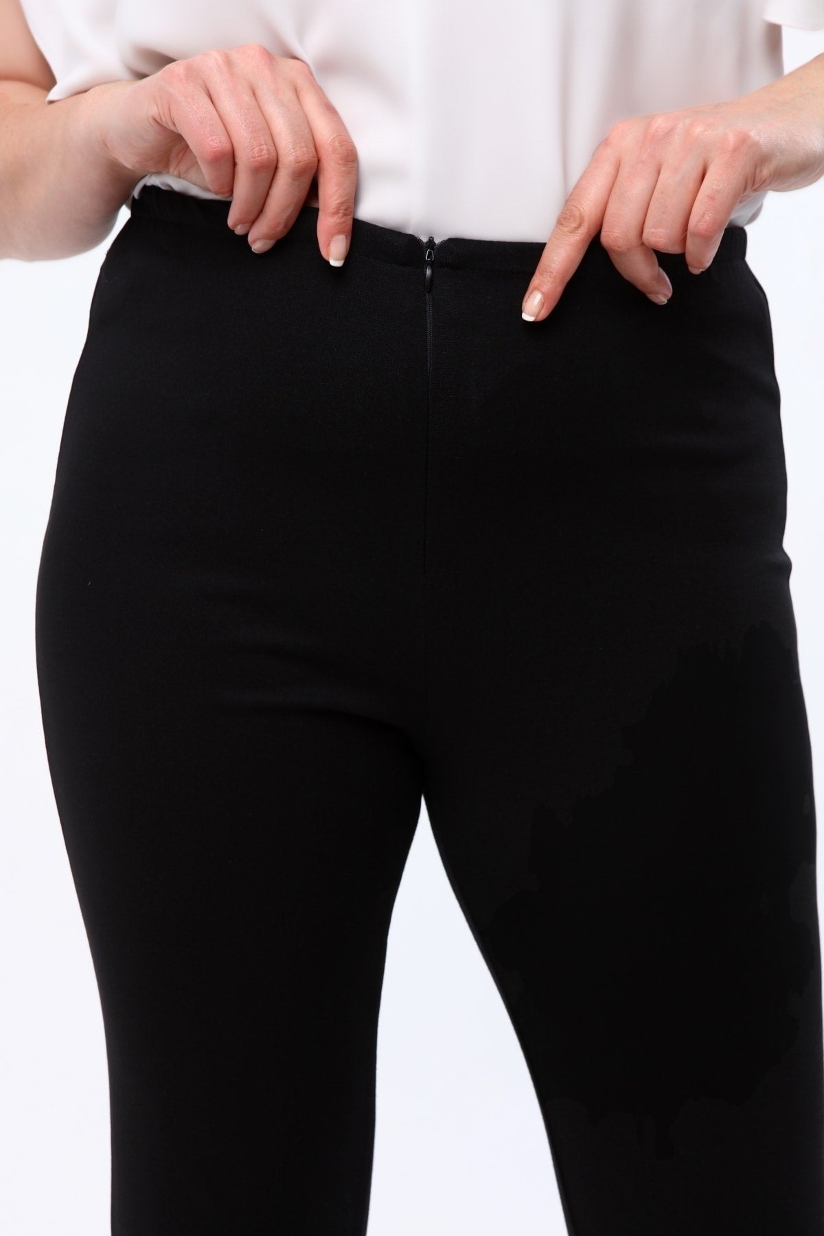 بنطال Curvy Trend لون أسود