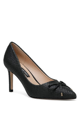 حذاء كلاسيكي بكعب Nine West لون أسود