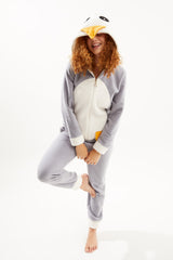 طقم بيجاما Ecrou لون رمادي