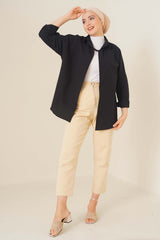 قميص للمحجبات asilmoda لون أسود