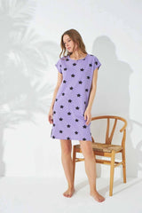 قميص النوم Siyah İnci لون بنفسجي