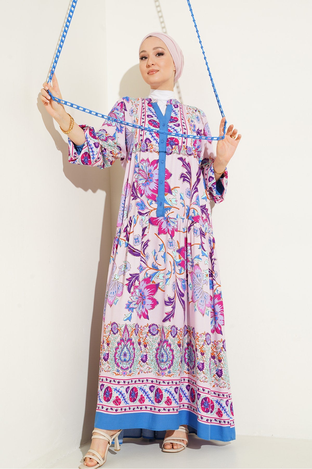 فستان Bigdart لون بنفسجي