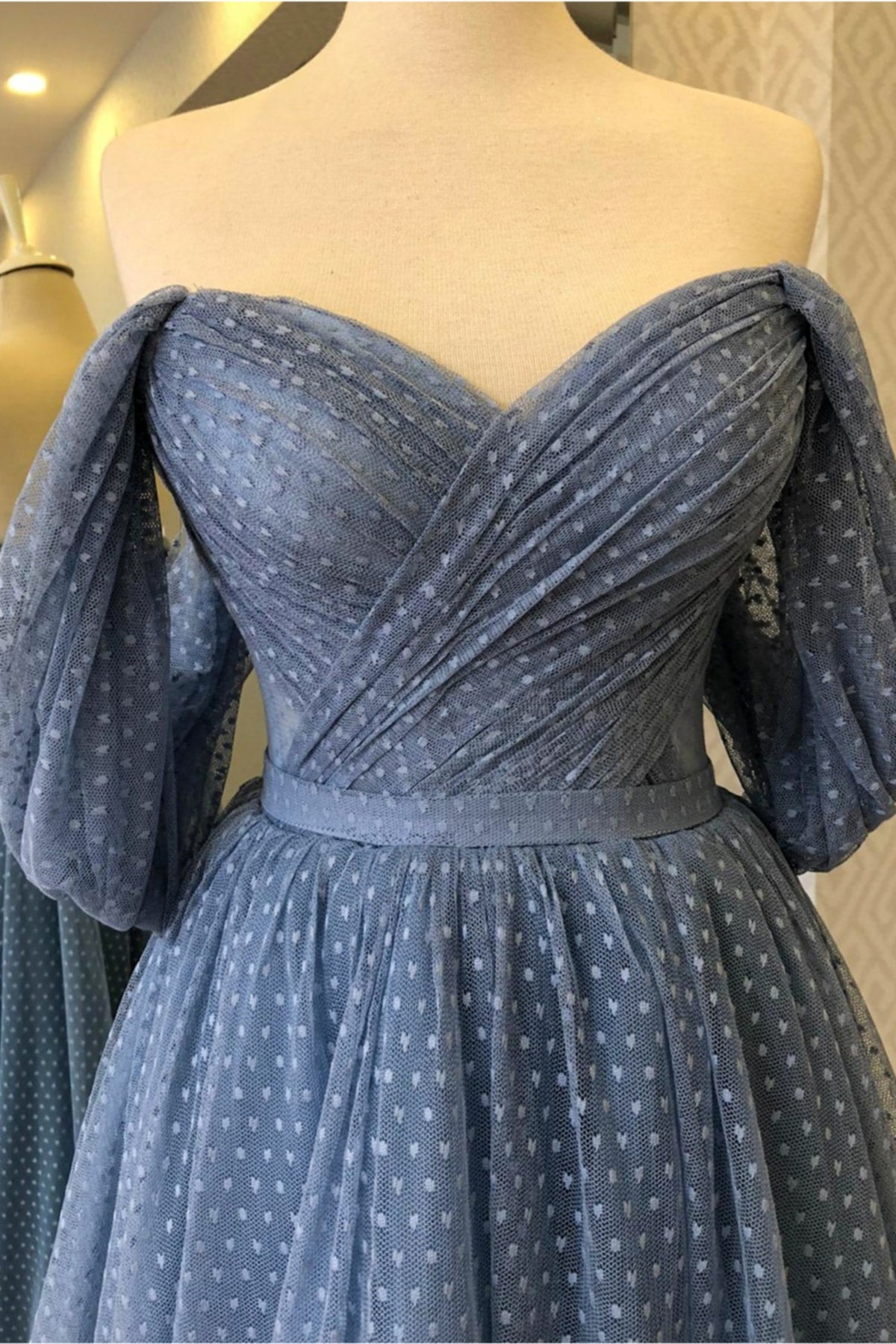 فستان سهرة Lenta Moda لون أزرق