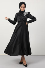 فستان سهرة giz astore لون أسود