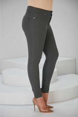 بنطال Rmg لون رمادي