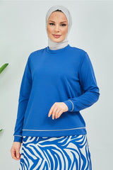 طقم Bestenur لون أزرق غامق