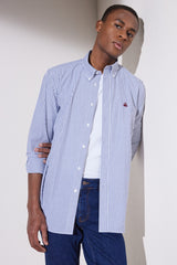 قميص BROOKS BROTHERS لون أزرق غامق