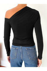 بلوزة alenmoda لون أسود