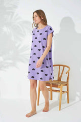 قميص النوم Siyah İnci لون بنفسجي