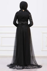 فستان سهرة Neva Style لون فضي