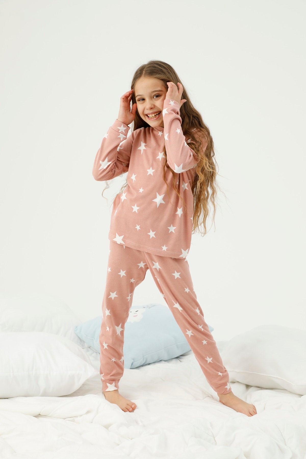 طقم بيجاما Siyah İnci لون زهري