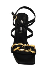 حذاء كلاسيكي بكعب DUYGUSHOESBAG لون أسود