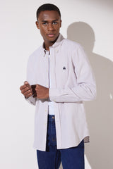 قميص BROOKS BROTHERS لون بيج