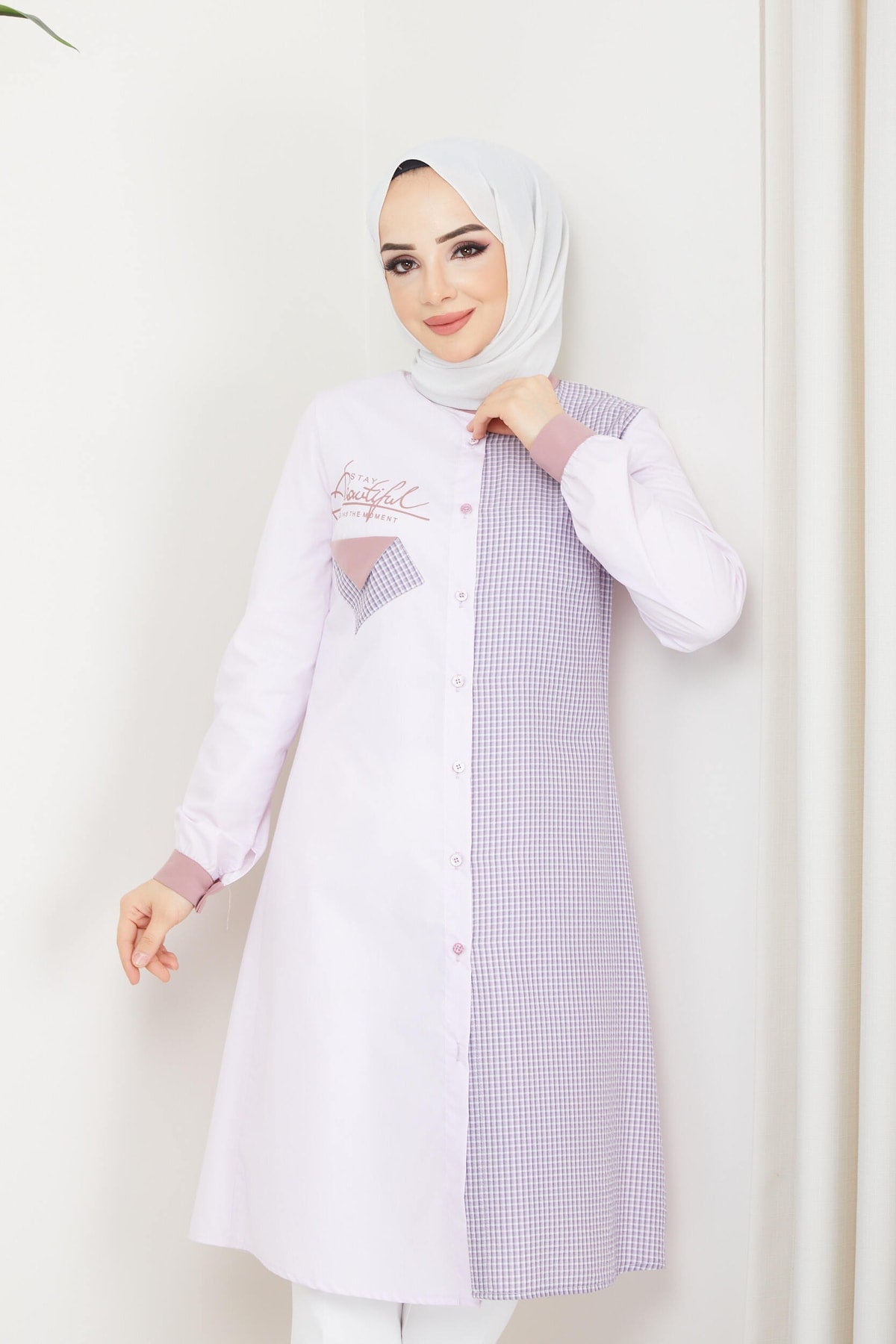 تونيك BELLİNA لون زهري