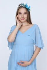 فستان MODA LABİO لون أزرق