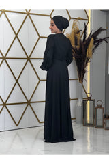 فستان سهرة Surikka لون أسود