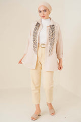 قميص asilmoda لون بيج